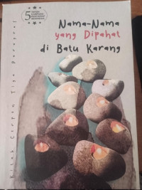 Image of Nama-nama yang dipahat di batu karang