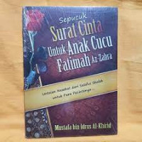 Image of Sepucuk Surat Cinta untuk Anak cucu Fatimah